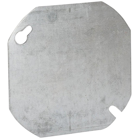 Southwire Electrical Box Cover, Round, Galvanized Steel 54C1-UPC